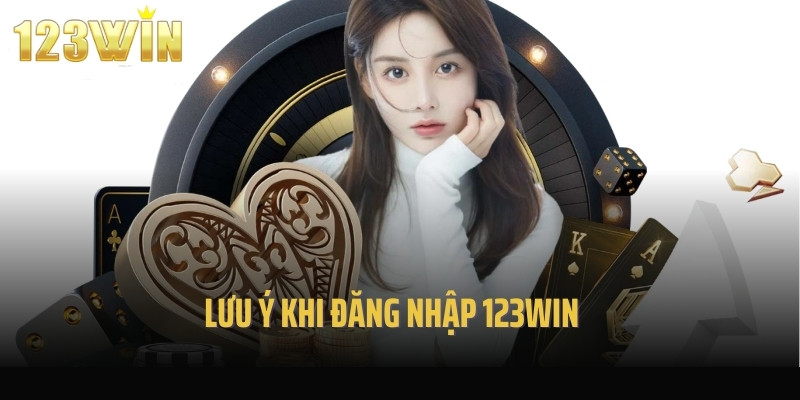 Lưu ý khi đăng nhập 123Win